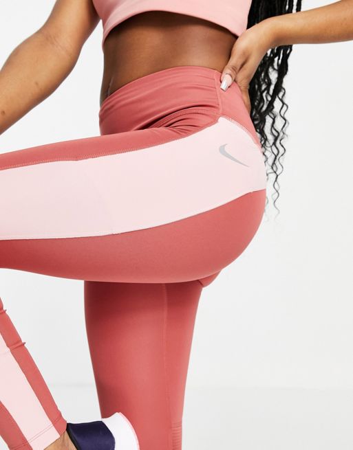 Nike Running Epic Fast Legging - Red/Pink