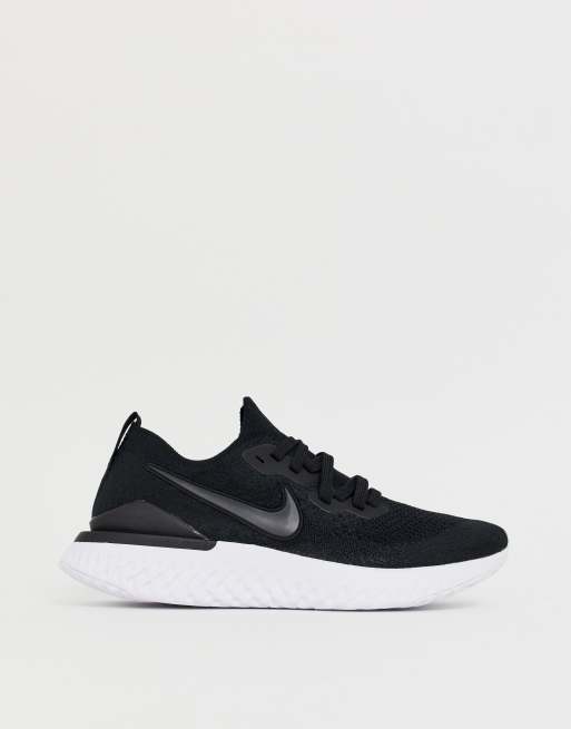 Nike Running Epic React 2 Flyknit sneakers in black