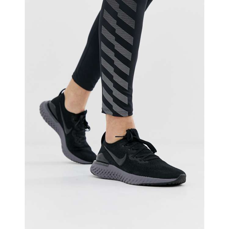 Flyknit epic react store black