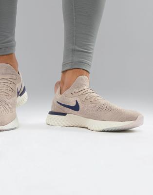 nike epic react flyknit femme beige