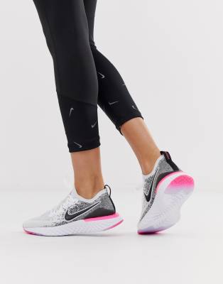 nike running epic react pink