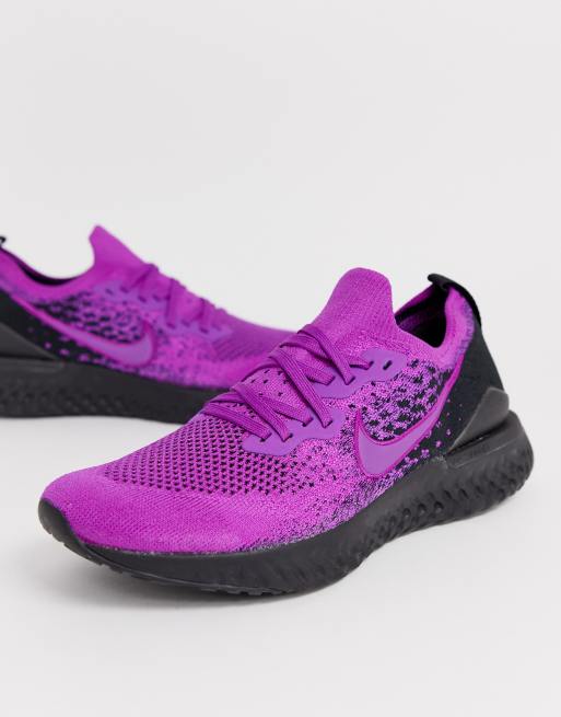 Epic react flyknit cheap 2 white and purple