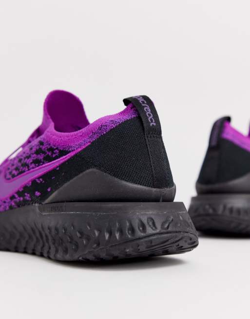 Nike epic react flyknit 2 clearance purple