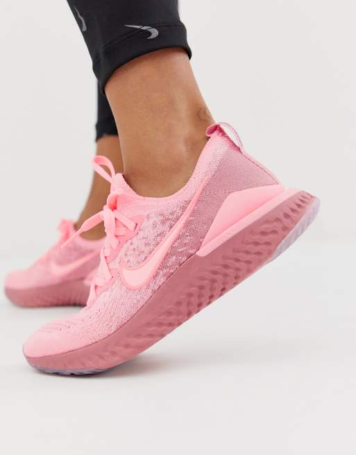 Adecuado Nebu caos Nike Running epic react trainers in pink | ASOS