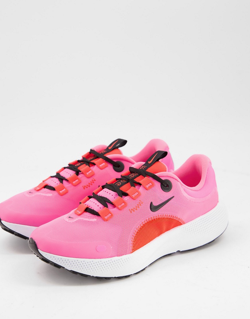 Nike Running Escape Run Lunar New Year sneakers in pink-White