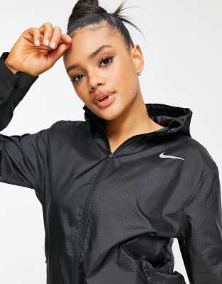 Nike Running essential jacket in black | ASOS