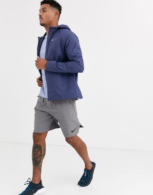 nike running jacket blue