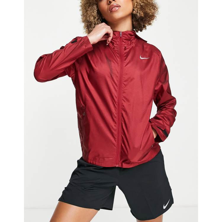 Burgundy sales nike coat