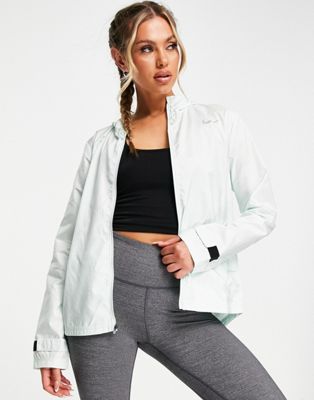 Nike Running Essential jacket in light green - ASOS Price Checker