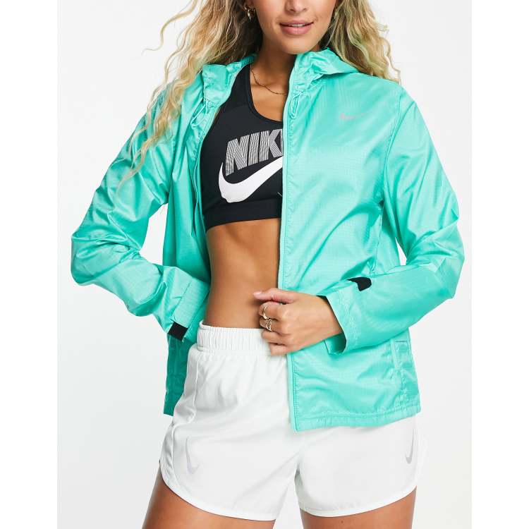 Green nike coat