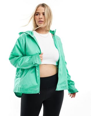 Nike Running Essential Plus jacket in mint green