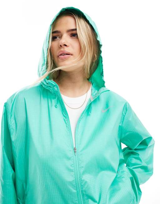 Nike Running Essential Plus jacket in mint green ASOS