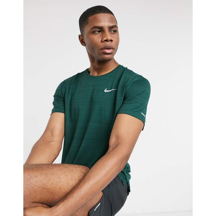 Nike men's miler sales essential tee 2.