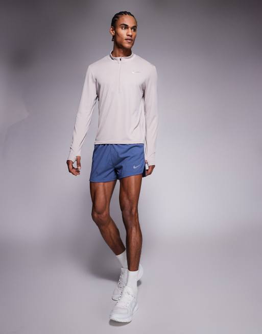 Nike Running Fast Dri-FIT 3 inch shorts in navy, 3 of 5