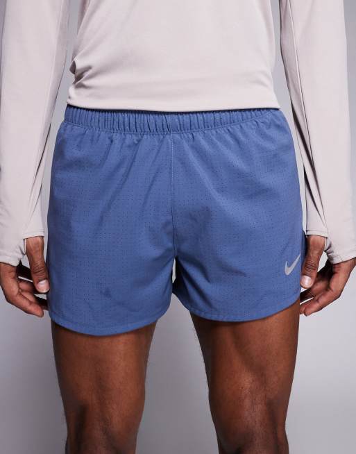 Nike Running Fast Dri-FIT 3 inch shorts in navy, 4 of 5