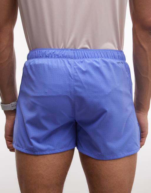 Nike Running Fast Dri-FIT 3inch lined shorts in blue, 5 of 5