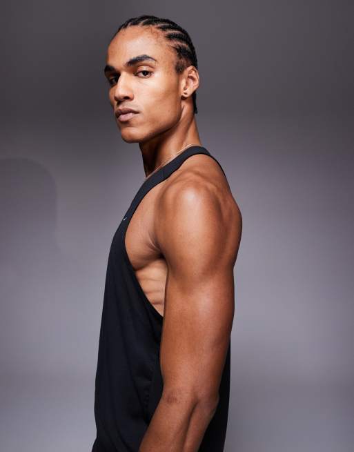 Nike Running - Fast Dri-FIT - Canotta nera, 3 di 5