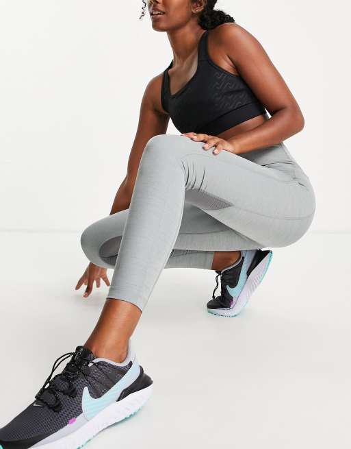 Nike Running – Fast Dri-FIT – Leggings in Grau ASOS