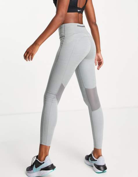 Nike Running Dri-Fit Fast leggings in slate grey