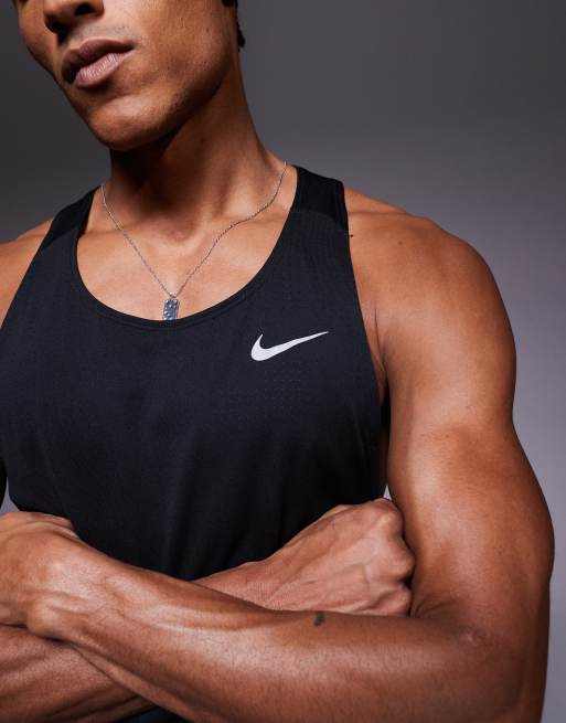 Nike Running - Fast Dri-FIT - Sort overdel, 5 af 5