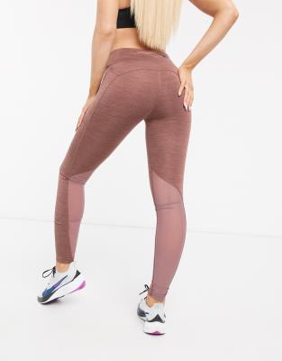 nike mauve leggings