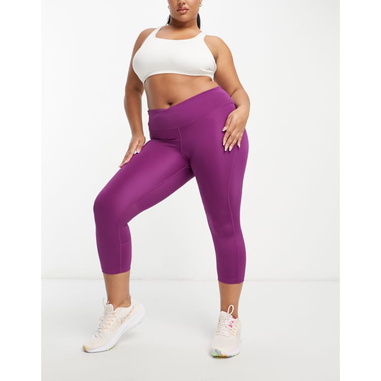 Nike Running Fast Plus Dri-FIT cropped leggings in purple