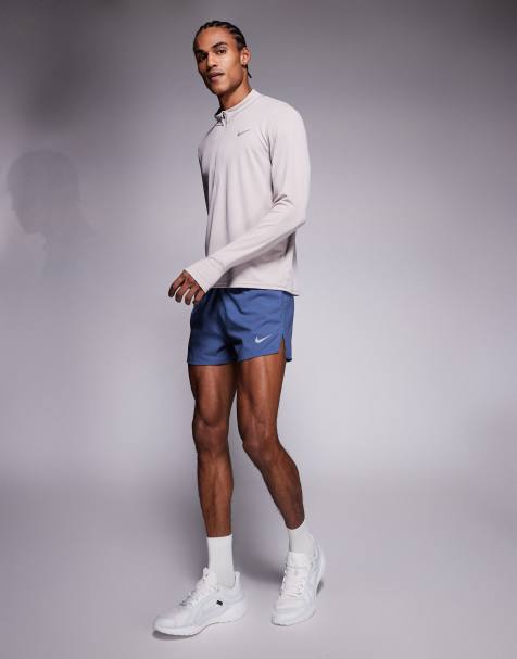 Nike Running - Fast - Short 3 pouces en tissu Dri-FIT - Bleu marine - view 1