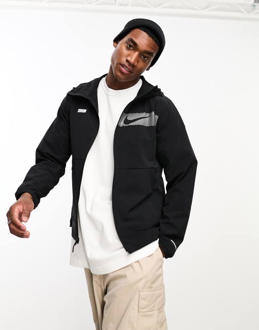 Nike shop jackets black