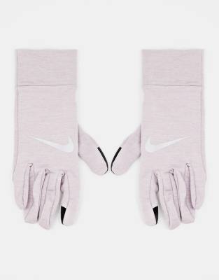 Nike Running fleece womens gloves in grey - ASOS Price Checker