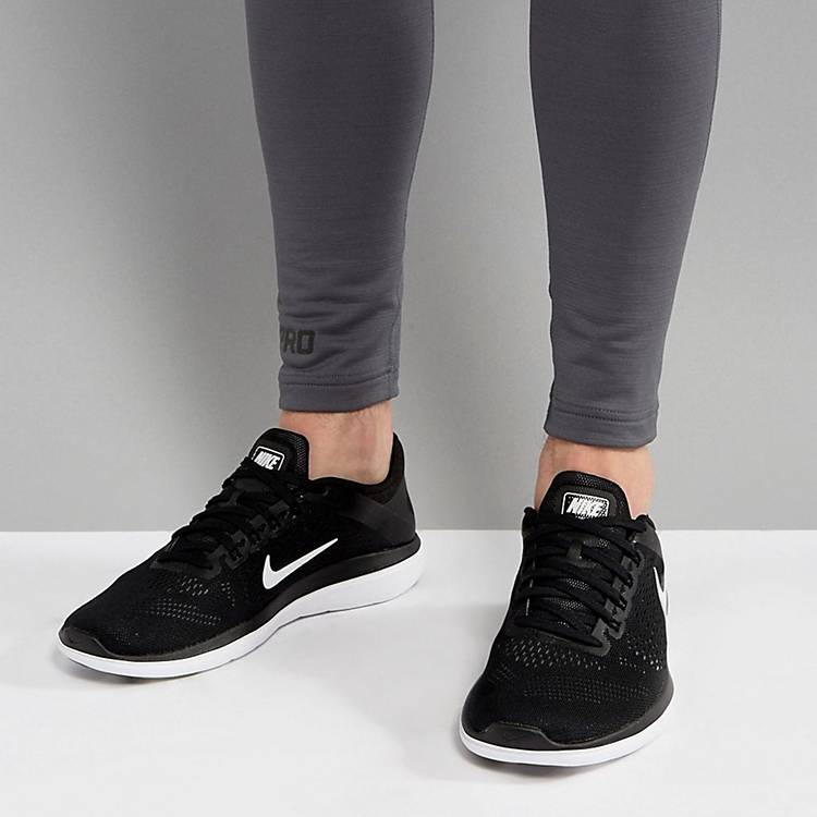 Nike Running Flex 2016 rn trainers in black | ASOS