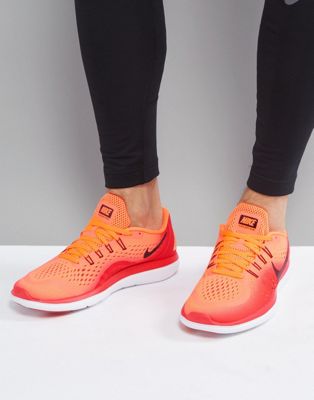 Nike Running - Flex 2017 898457-800 - Scarpe da ginnastica rosse | ASOS