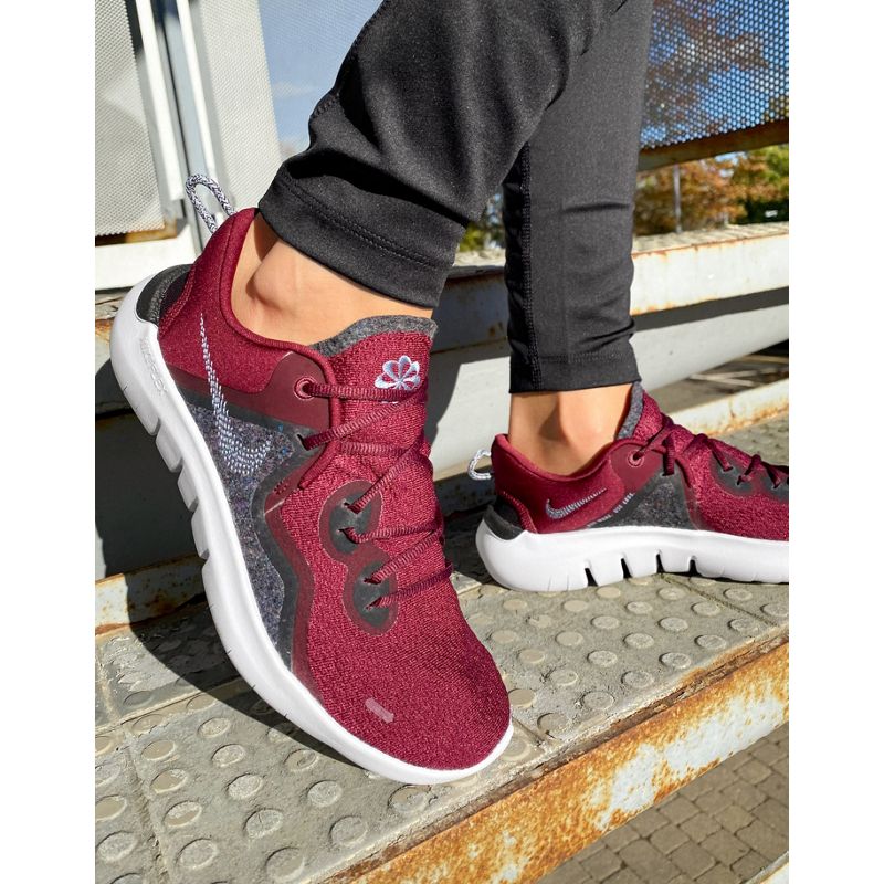 Nike Running - Flex 2021 Run - Sneakers rosa scuro