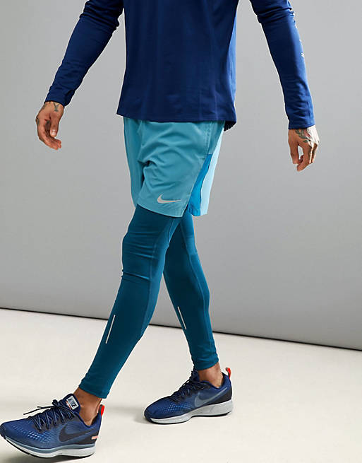 Nike Running Flex Challenger 5 inch shorts in blue 856836-407 | ASOS