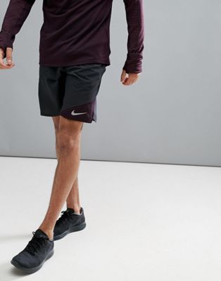 nike challenger shorts 9 inch black
