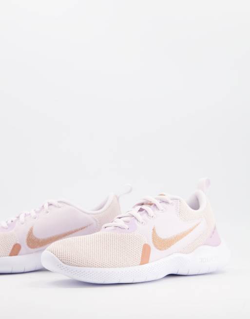 Nike Running Flex Experience 10 trainers in pink ASOS