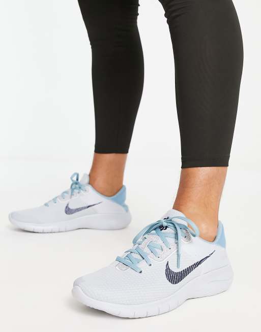 Women's Runner Sneaker in Light Blue