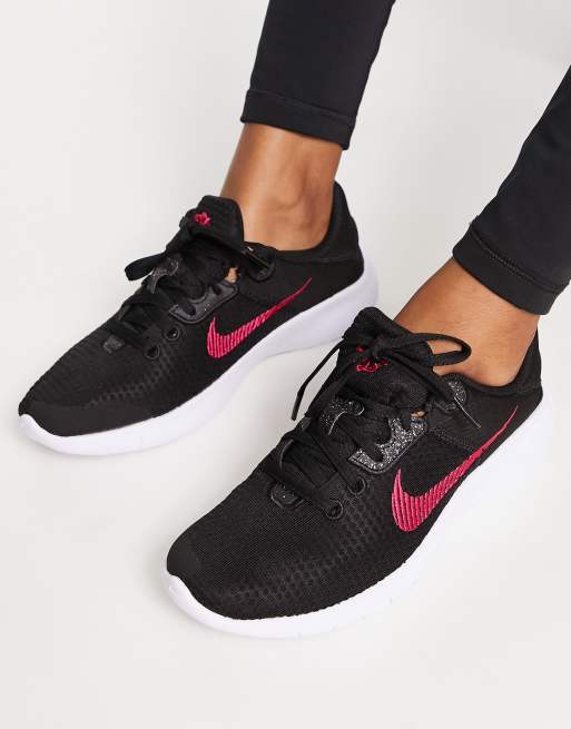 Nike flex 2024 black pink