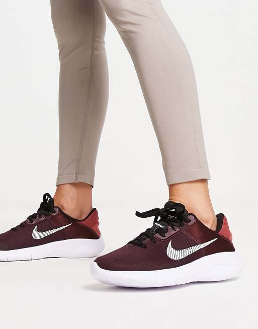 Nike Running Flex Experience 11 trainers in dark red