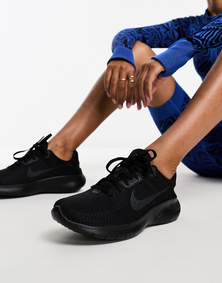 Nike Running Flex experience 11 trainers in triple black
