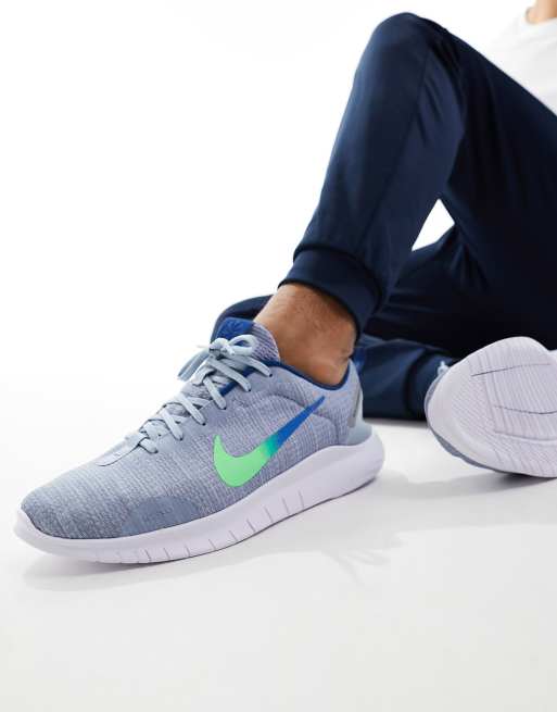 Nike Running Flex Experience 12 trainers in blue ASOS