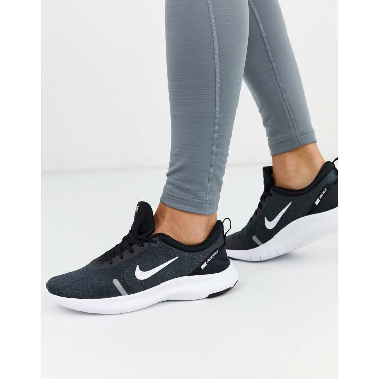 Nike Running Flex Experience RN8 sneakers in black ASOS