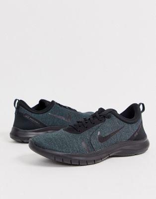 nike running flex experience rn8 trainers in black