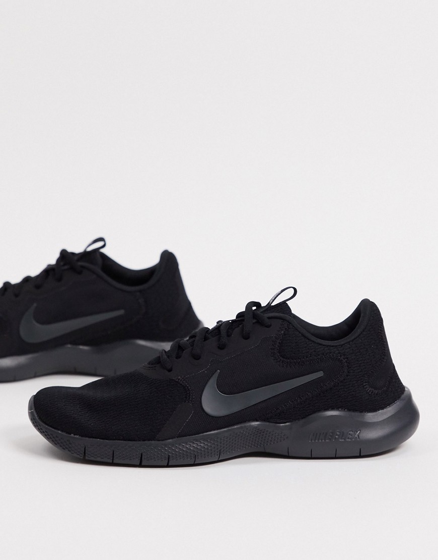 Nike Running - Flex Experience RN9 - Sneakers in triple zwart