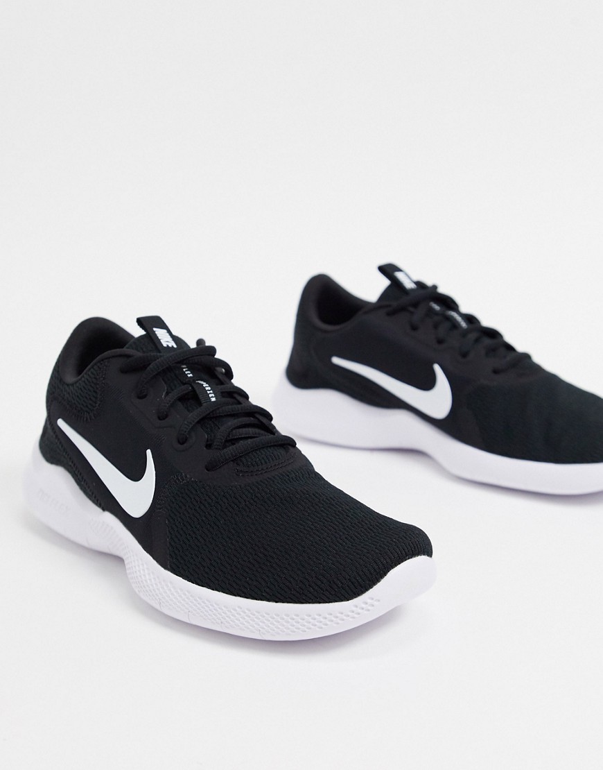 Nike Running - Flex Experience RN9 - Sorte/hvide sneakers