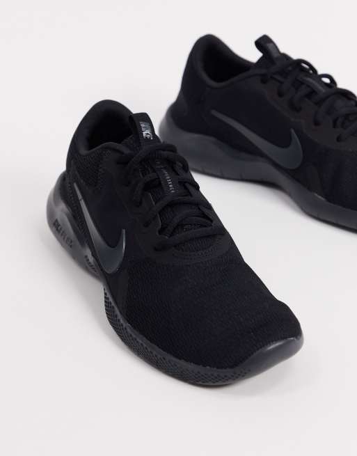 Nike Running Flex Experience RN9 trainers in triple black