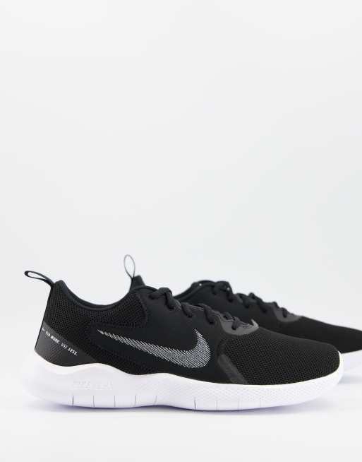 Nike Running Flex Experience Run 10 Sneaker in Schwarz und WeiB