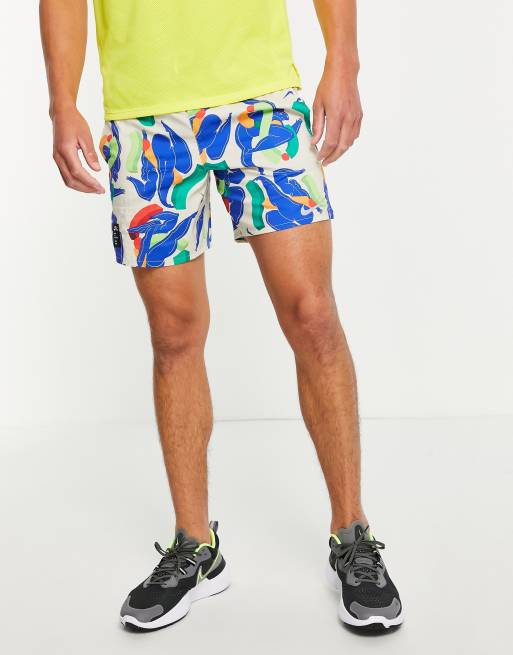 Nike Running - Flex Kelly Anna A.I.R - Multifarvede 7-tommer-shorts, 3 af 4