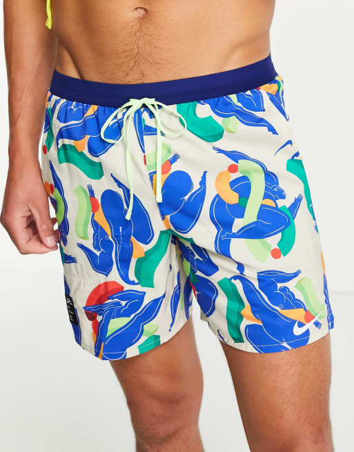 Nike - Running - Flex Kelly Anna A.I.R. - Pantaloncini da 7 pollici multicolore
