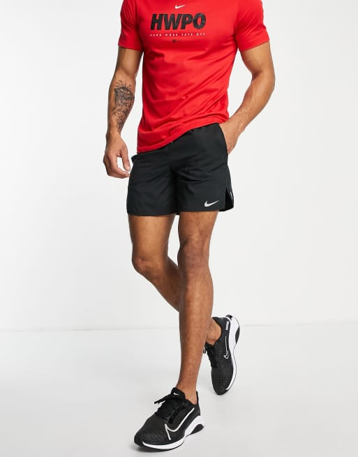Nike Running Flex Stride 7 inch short in black