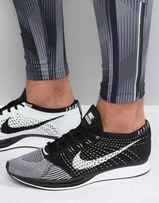 Nike Running Flyknit Racer Sneakers In 